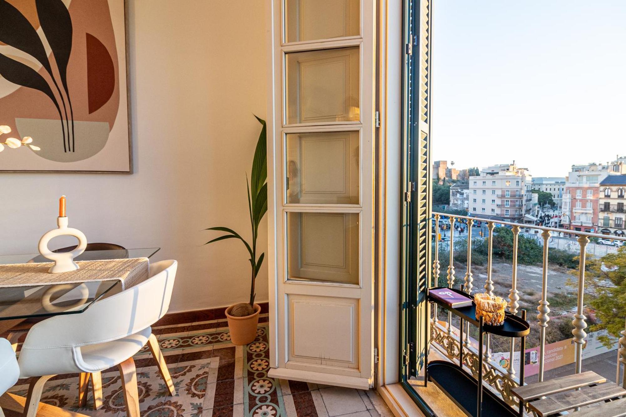 Malaga Center Flat Balcony At Picasso'S Home Экстерьер фото